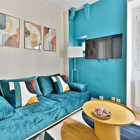 Appartamento Cosy Et Colore Au Coeur De *