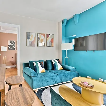 Cosy Et Colore Au Coeur De Appartamento Parigi