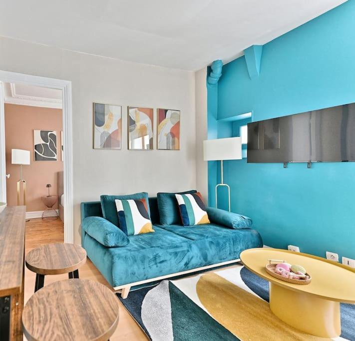 Cosy Et Colore Au Coeur De Appartamento Parigi